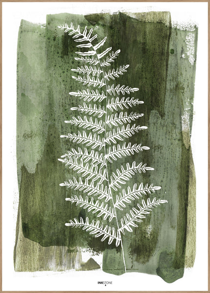 Fern on a White Painted Stand – 100 Main