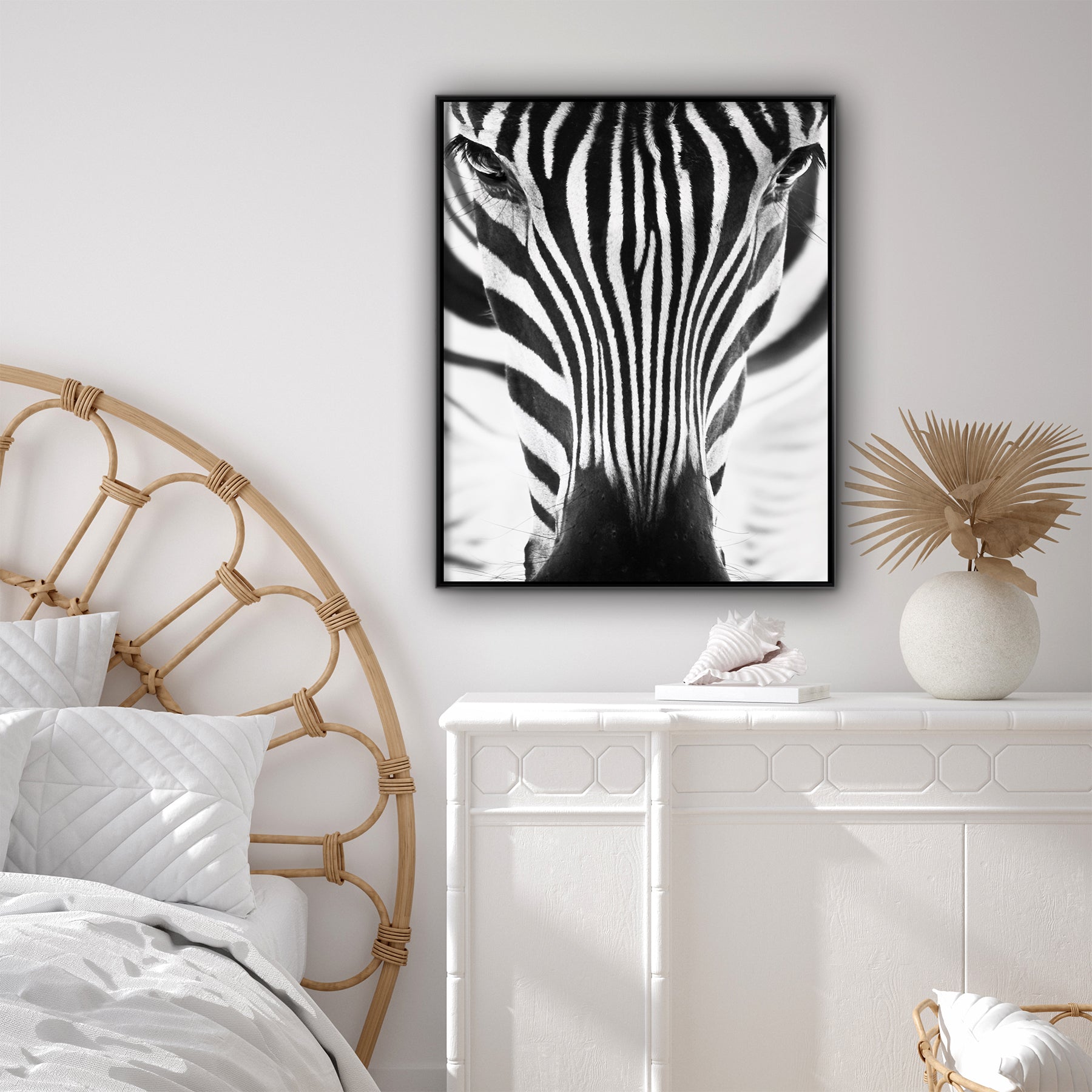 Zebra eyes m | Canvas Print | 80x100