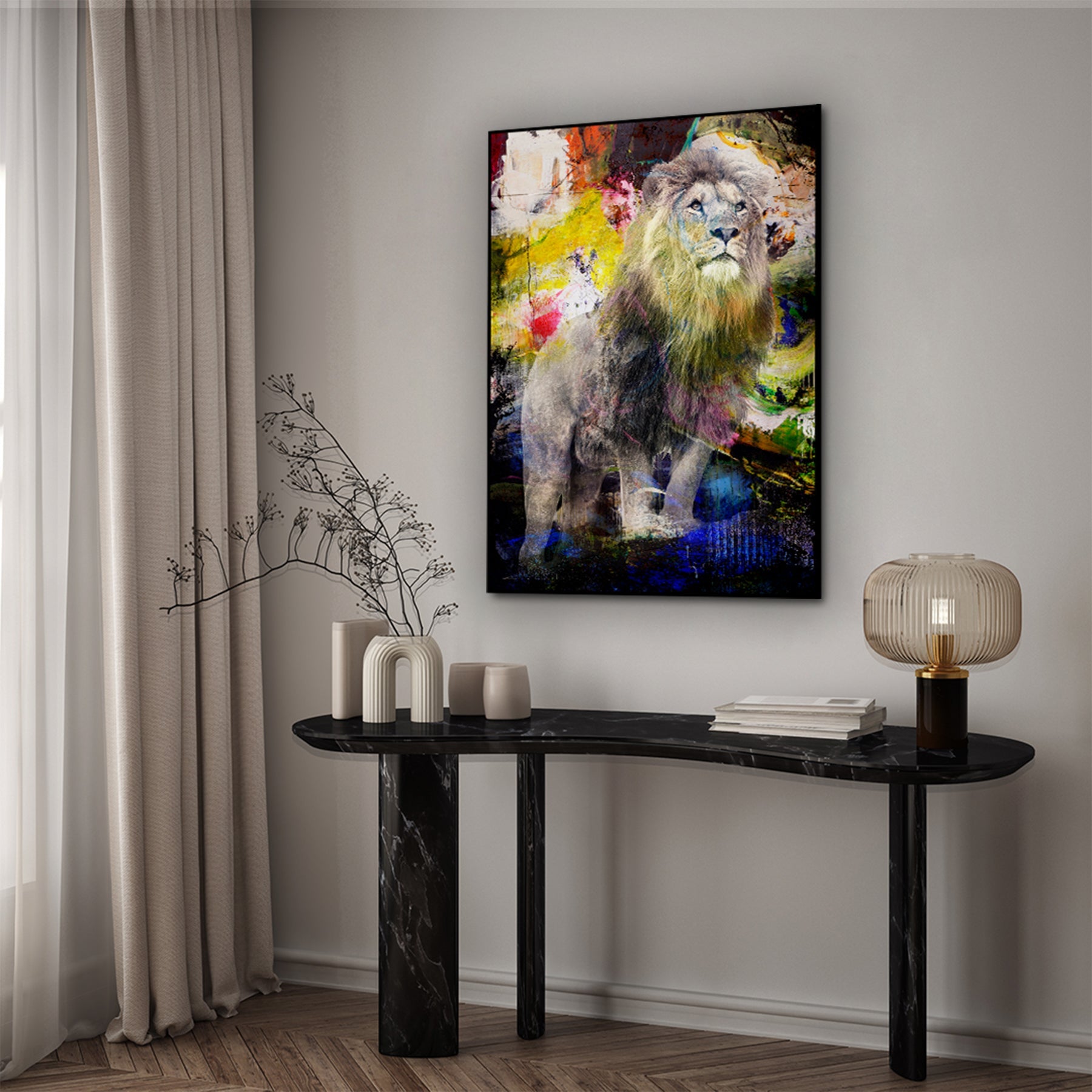 Colour Lion | Posterboard | 50x70