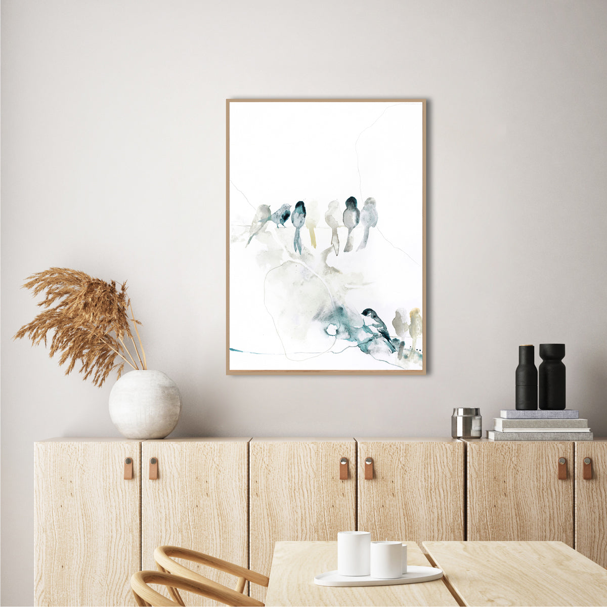 Birdshape | Framed Poster | 50x70