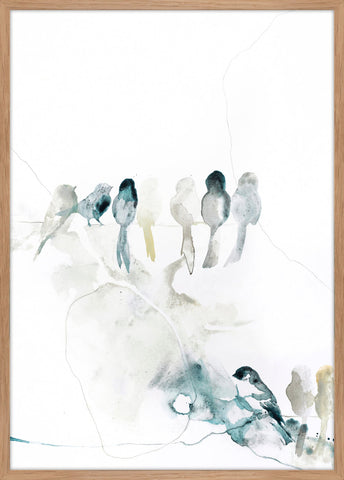 Birdshape | Framed Poster | 50x70