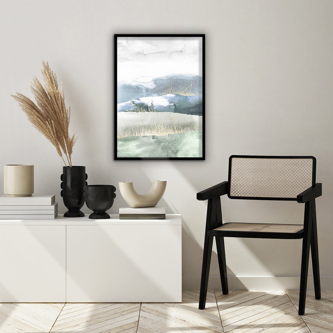 Green Land 1 | Framed Poster | 50x70