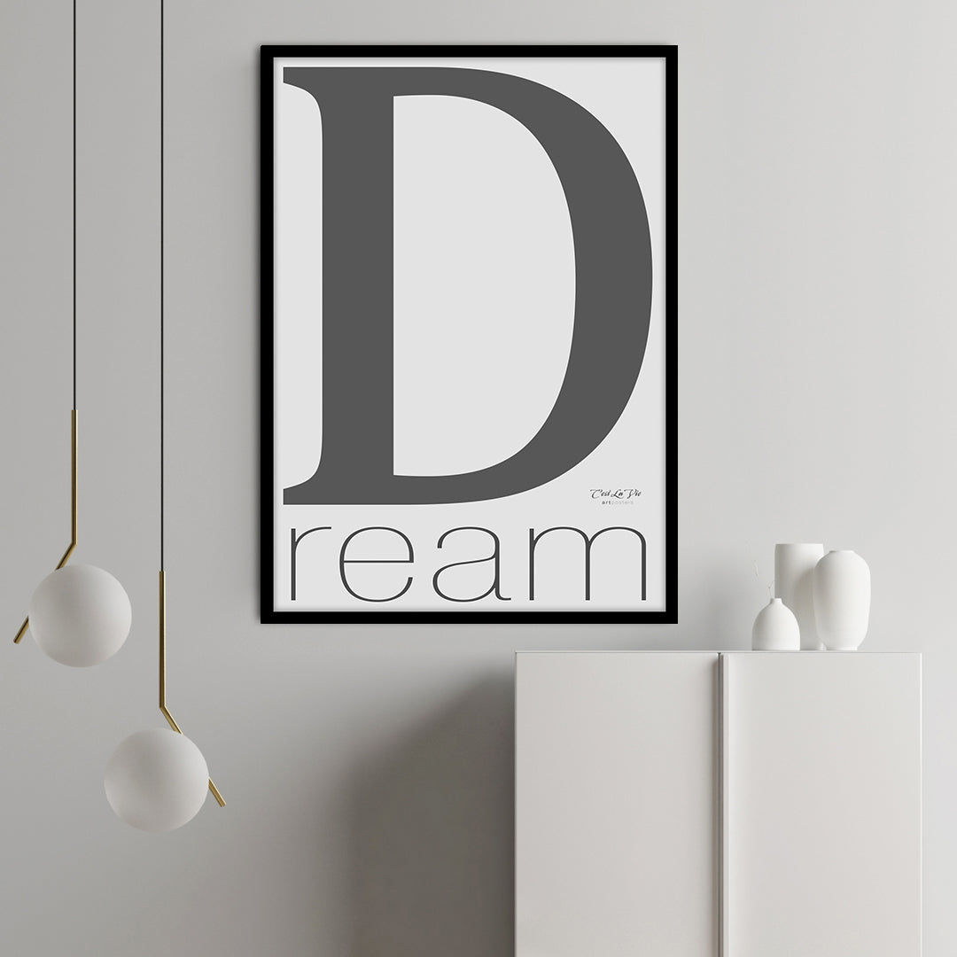 D ream | Framed Poster | 50x70