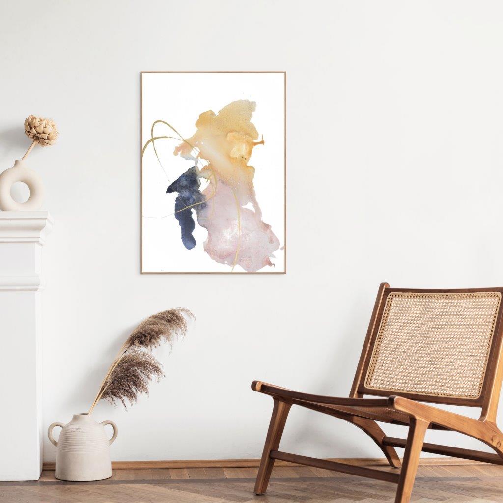 Playing pastel 1 | Framed Print