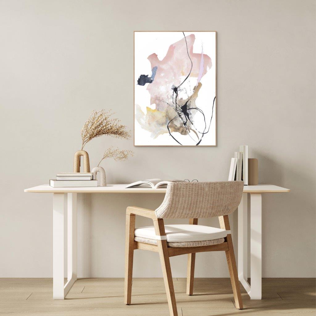 Playing pastel 2 | Framed Print