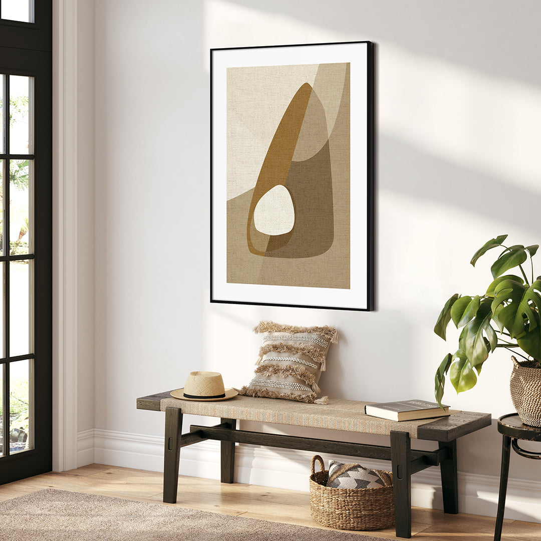 Picasa Brown Light 1 | FRAMED PRINT