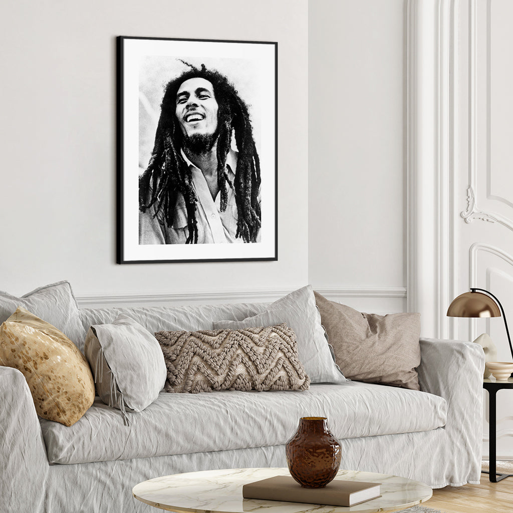 Bob Marley | FRAMED PRINT | Danish Art