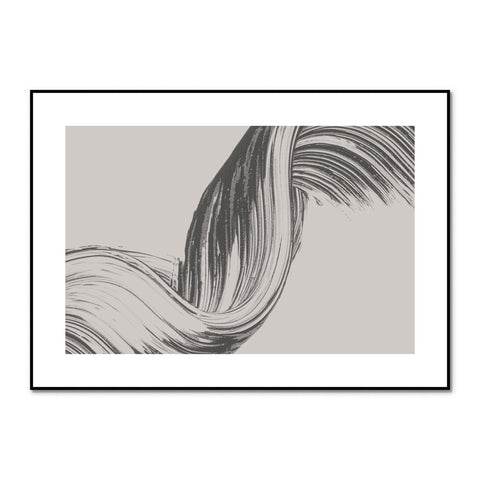 Brushed 2 | FRAMED PRINT