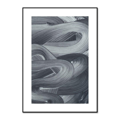 Brushed 4 | FRAMED PRINT