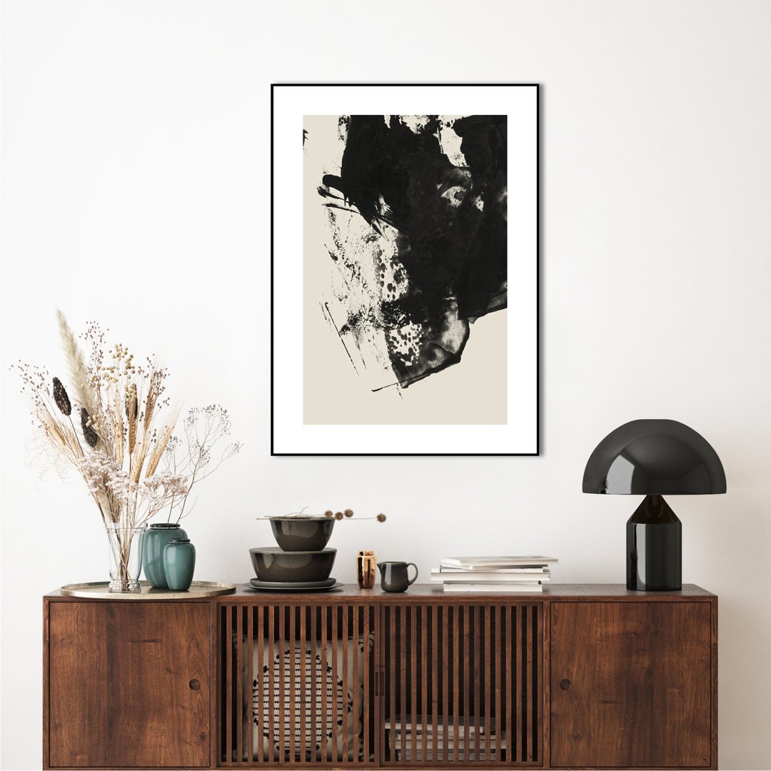 Brushed 7 | FRAMED PRINT