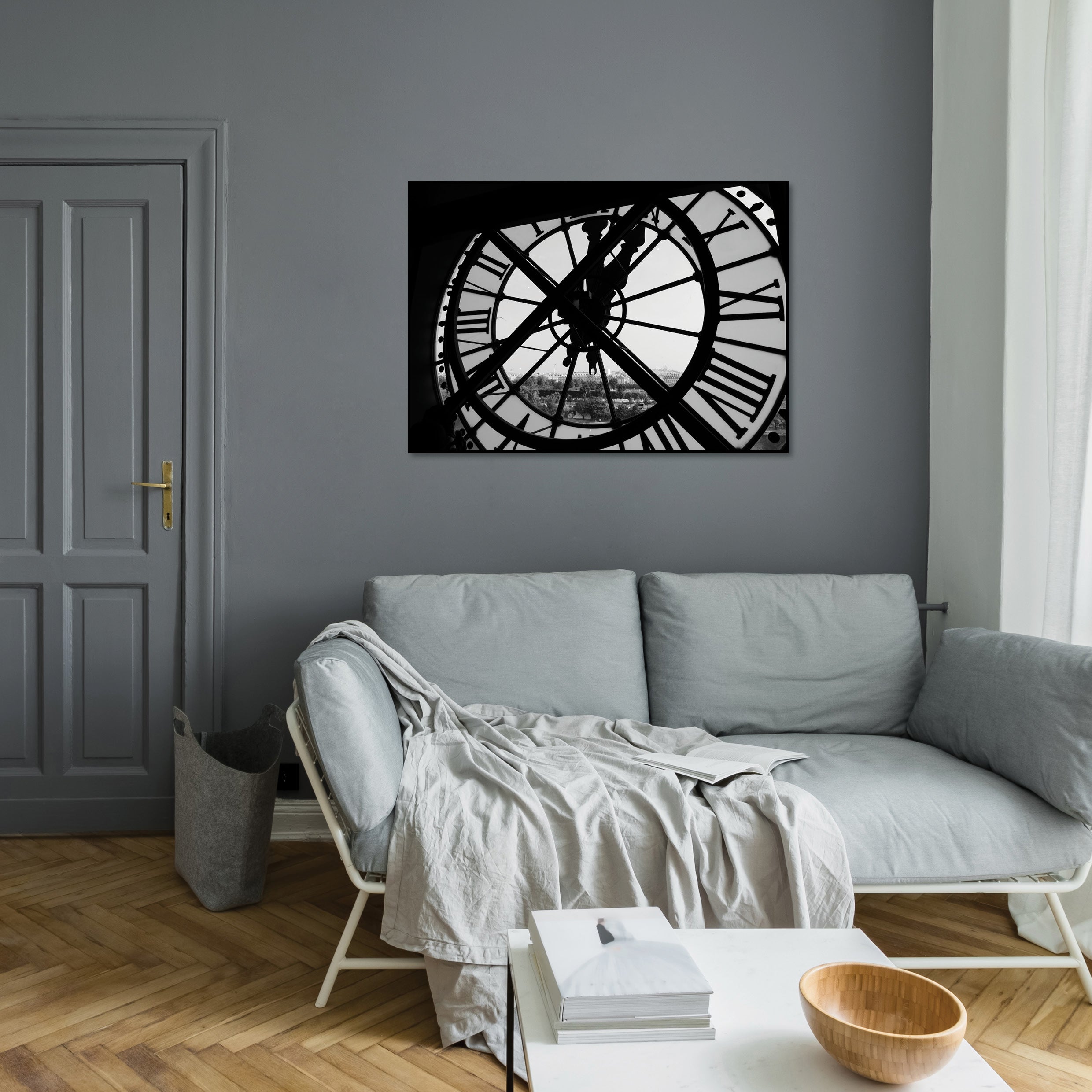 Clock tower | FRAMED PRINT